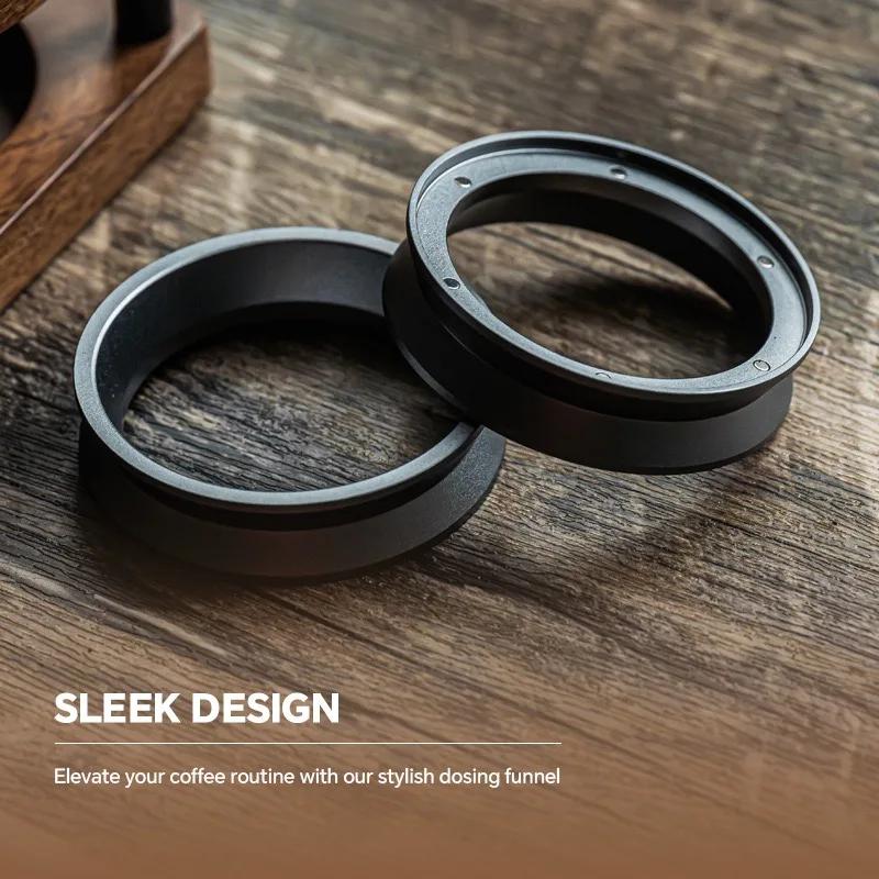 Intelligent Coffee Dosing Ring With Magnetic For 58.5mm Brewing Bowl Coffee Powder Portafilter Espresso Barista Accessories