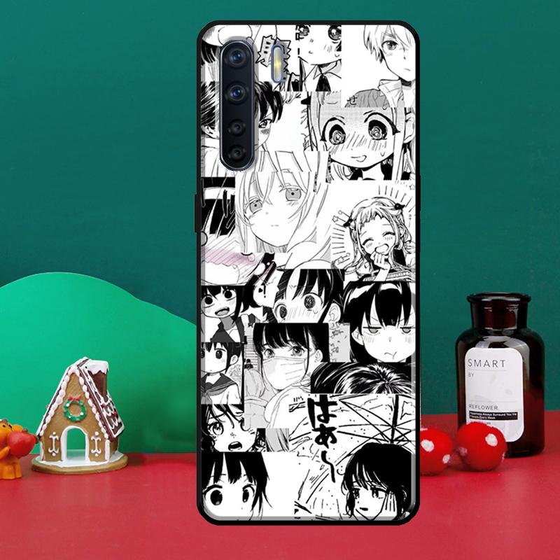 Cute Kawaii Japan Girls Harajuku For OPPO A15 A83 A91 A93 A1K A3S A5S A52 A72 A54 A74 A94 A31 A5 A9 A53S 2020 Phone Case