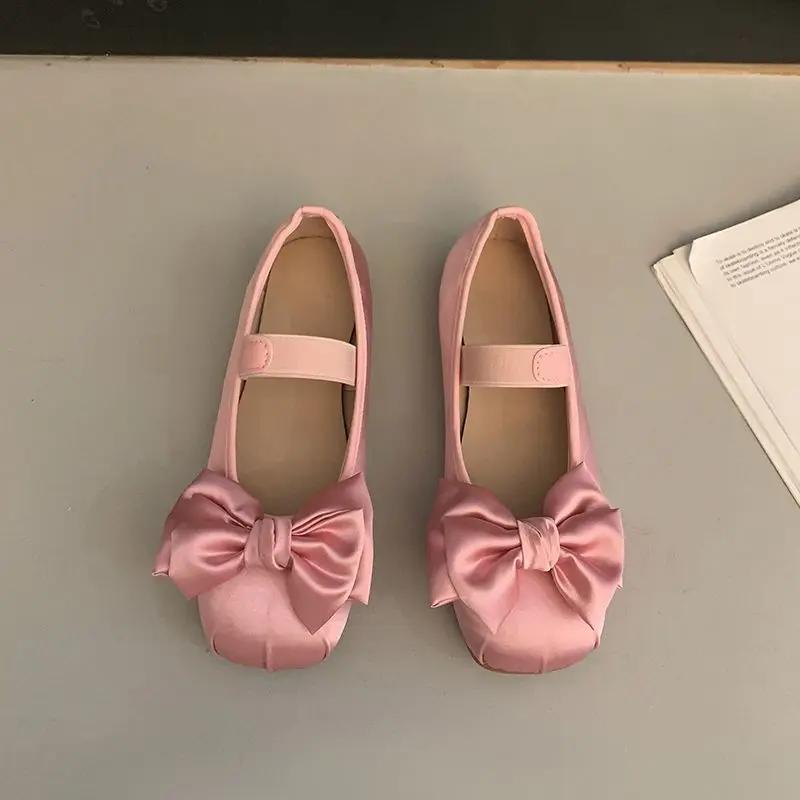 

Fashion Kawaii Round Toe Cute Gothic Woman Flats Mary Jane Japanese Style Lolita Elegant Dress Cheap Clearance on Sale Shoes for Women 40