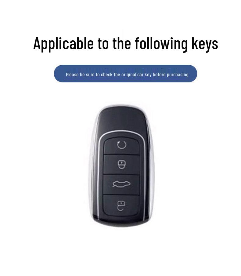 Chery OMODA 5 Schlüsselhülle: Vollmetall-Schutzhülle mit Schlüsseltasche und Schnalle