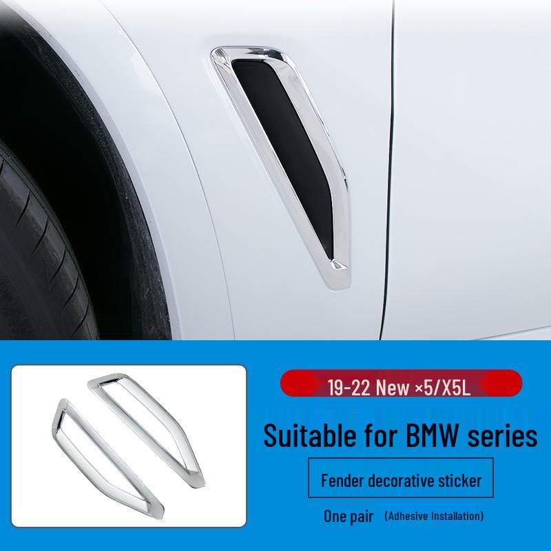 2019-2023 X5L Fender Decorative Sticker for G05 Blackening Modification