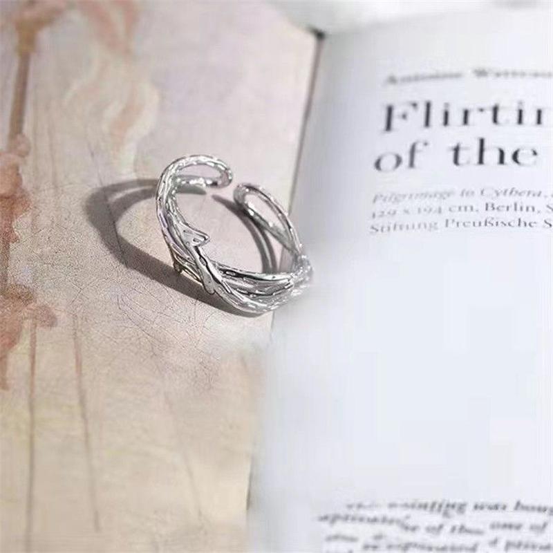 

Винтажное кольцо с нерегулярными шипами для пары, ретро цветок розы, индивидуальные регулируемые кольца на палец для женщин, любителей ювелирных изделий, подарки