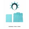 Halloween Statue Of Libertykids Cosplay Costume With Torch Design For Theatrical Shows