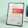 Acrylic A4 Menu Display Stand L Shaped Vertical Holder Name Card Display Desk Clear Sign Stand for Restaurant Promotion Event