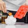 Herzförmige Eiswürfelform. Silikon-Eisform in Lebensmittelqualität. Flexibler Eisformkasten in mehreren Formen. Schokoladenform