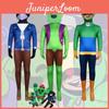 Unisex Halloween Brawl Stars Cosplay Kostüm Jumpsuit mit leuchtenden Farben und bequemer Passform