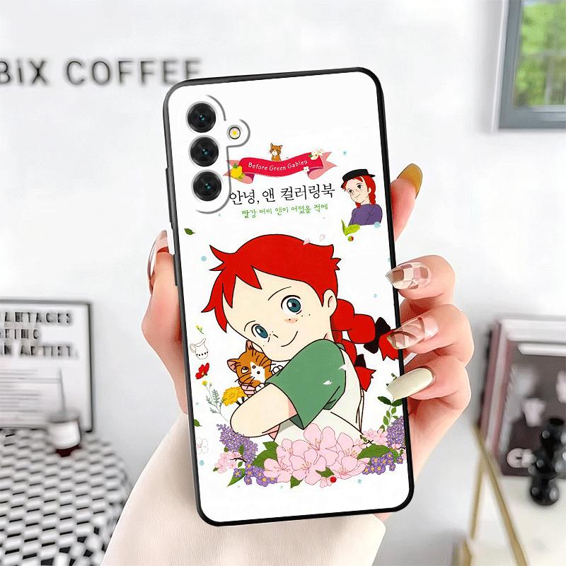 Anne Of Green Gables Shirley Soft Phone Case for Samsung A17 A37 A57 A16 A26 A36 A56 A15 A25 A35 A55 A14 A24 A34 A54 A13 A23 A33