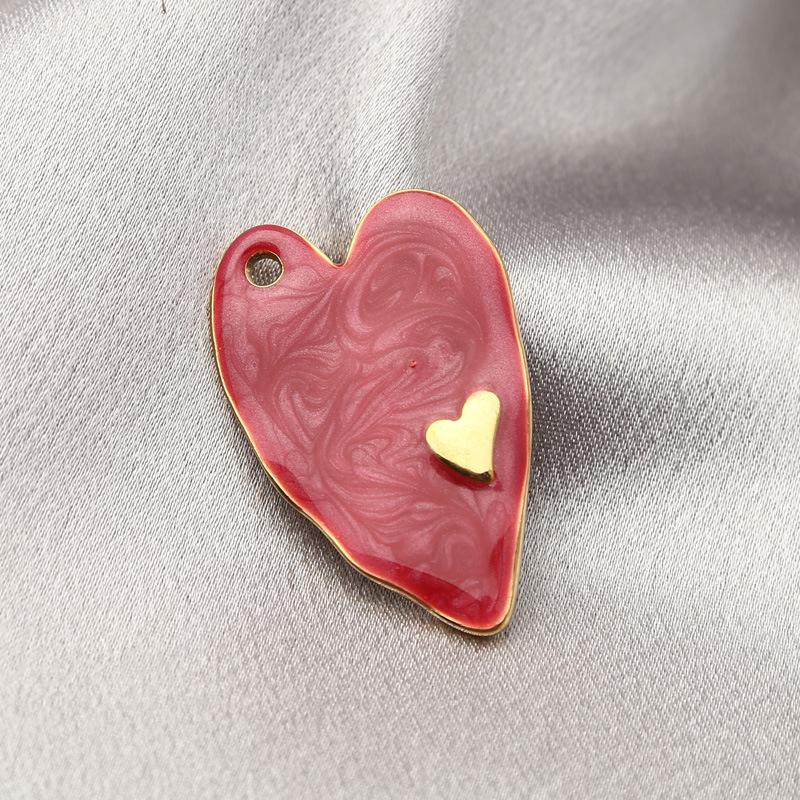 Zawieszka ze stali nierdzewnej z kroplą oleju na bransoletkę lub naszyjnik, otwór 2,5 mm, akcesorium do biżuterii DIY