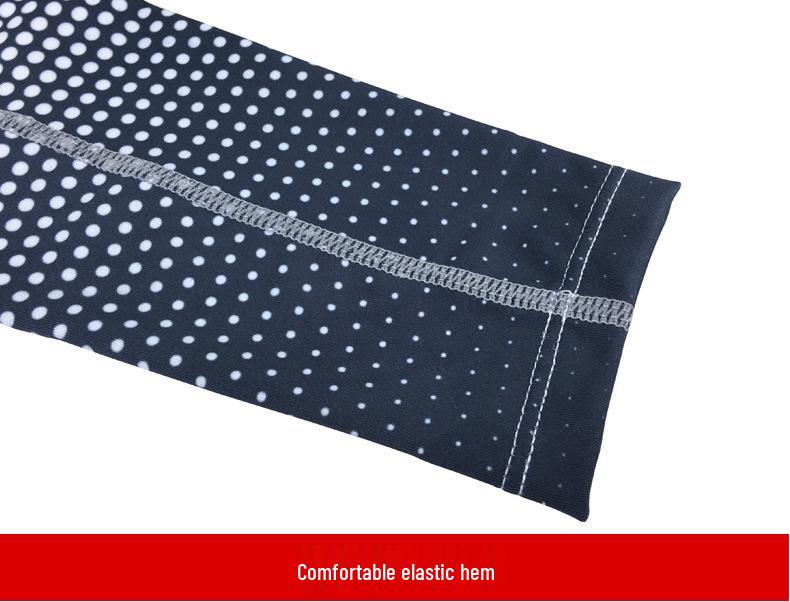 Unisex Summer Cycling Arm Sleeves: Sun Protection Ice Silk for Outdoor Sports QX007