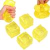 Honey Cheese Square Fidget Toy Super Soft Mochi  Anxiety Stress Relief for Adult Office Stress Buster
