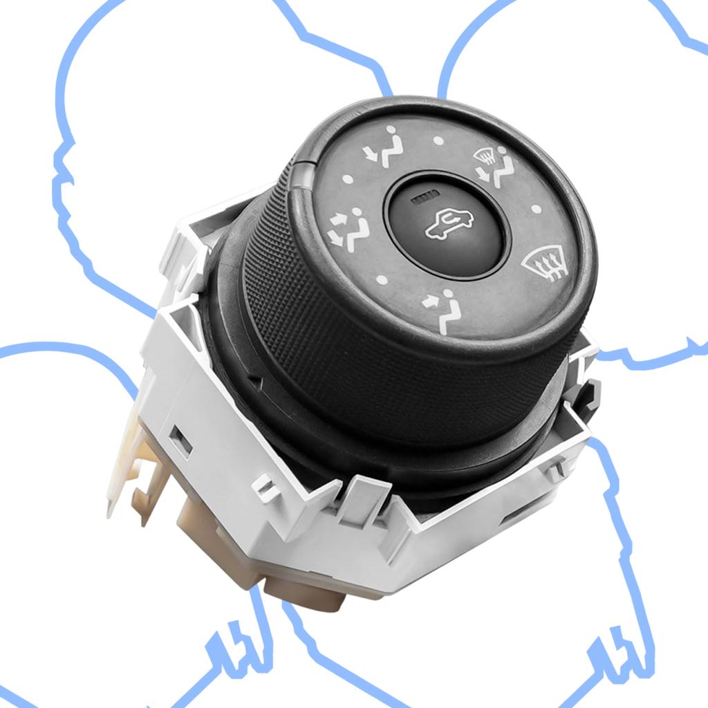 Strong ABS Blower Mode Switches Direct Fit Ventilation Control Knob Vehicle Climate Control Knob for Automotives