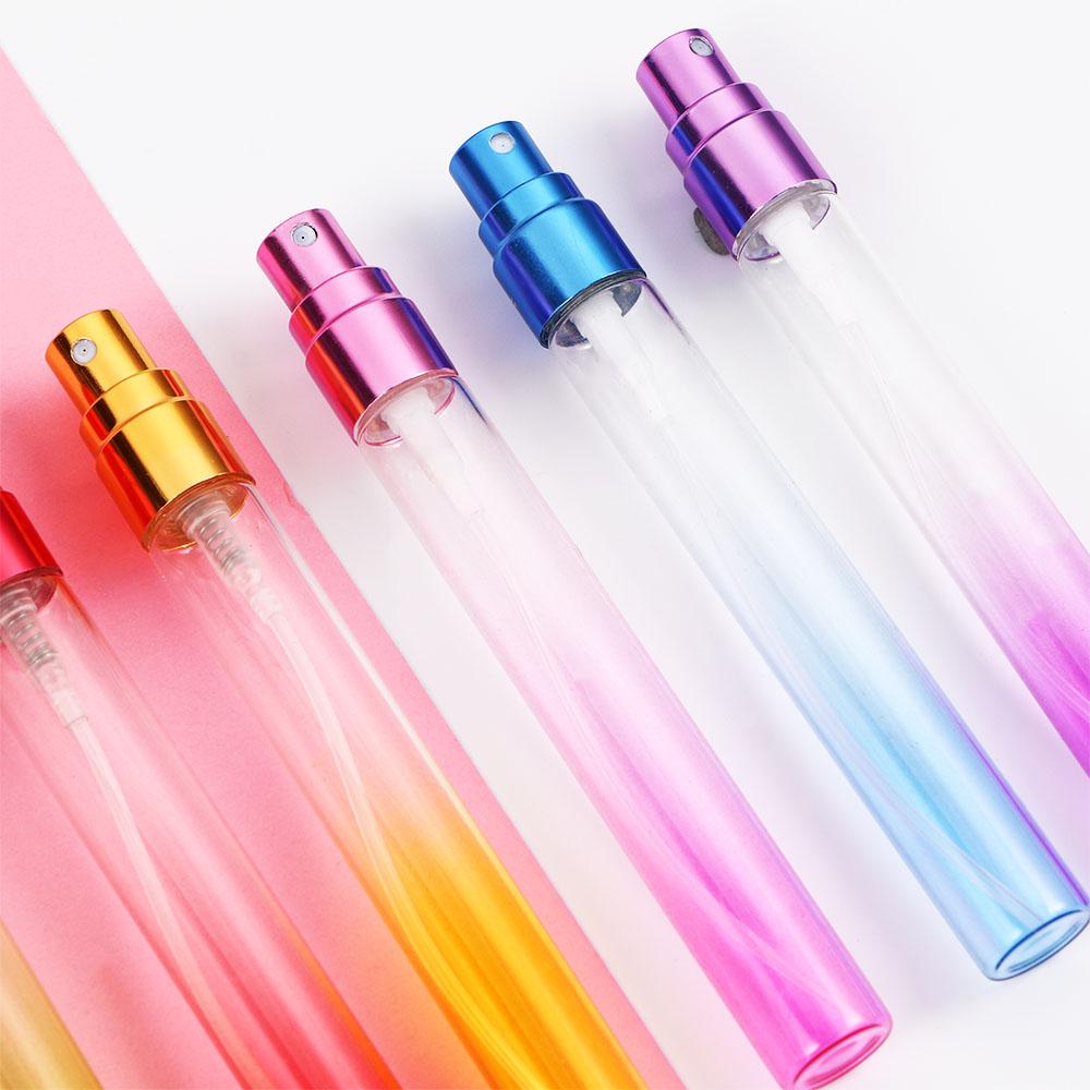 Sprayer Fine Mist Gradient Color Refillable Bottle Perfume Bottles Spray Bottles Perfume Atomizer