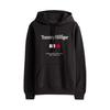 Mens Embroidered Relaxed Fit Pullover Hoodie