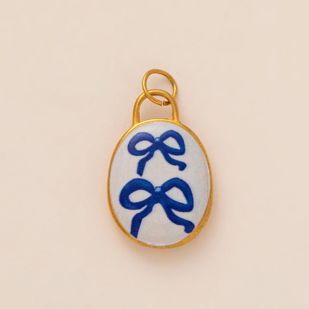 Elegant Floral House Print Pendant; Ideal for DIY Jewelry Projects, Necklace, Earring Accessories.