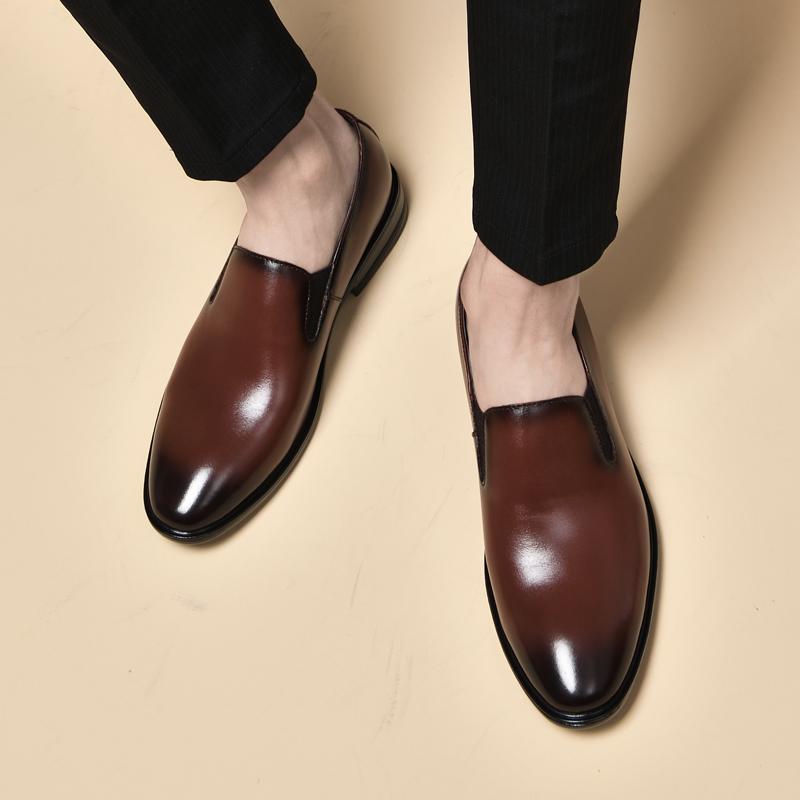 Top Layer Cowhide Formal Leather Shoes Men's Leather Shoes Business Casual  Shoes Men's Business Shoes, Men's Baita Casual Shoes