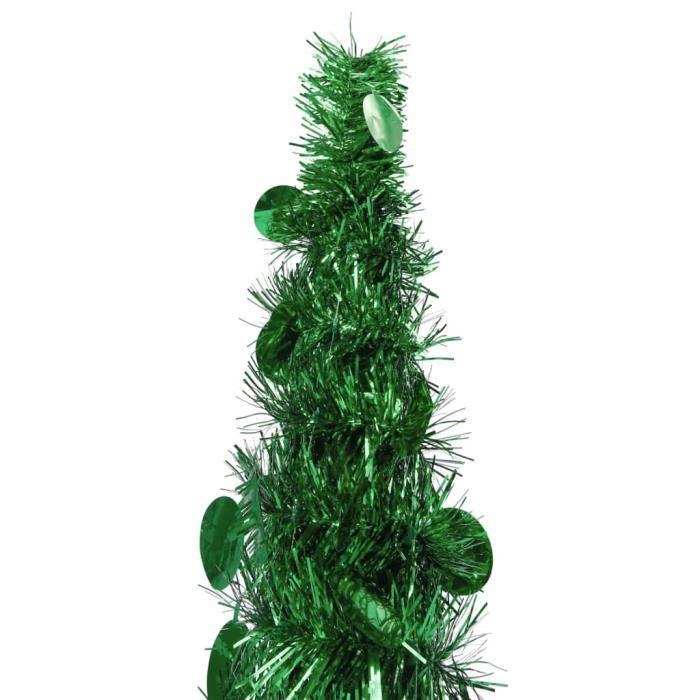VidaXL Collapsible Artificial Christmas Tree Green 150 Cm PET