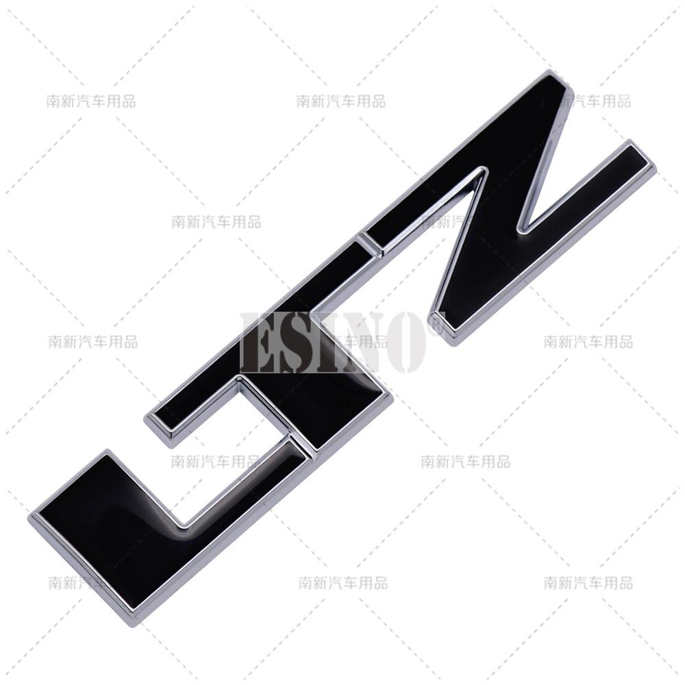 Style de voiture 3D LTZ Badge Autocollant Alliage de Zinc Métallique Carrosserie Coffre Arrière Autocollant Emblème pour Chevrolet Silverado Cruze Spark