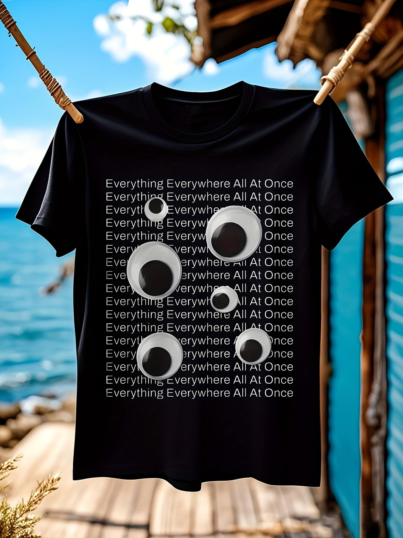 E-Everything Everywhere All At Once Movie Graphic Tshirt ... XXL