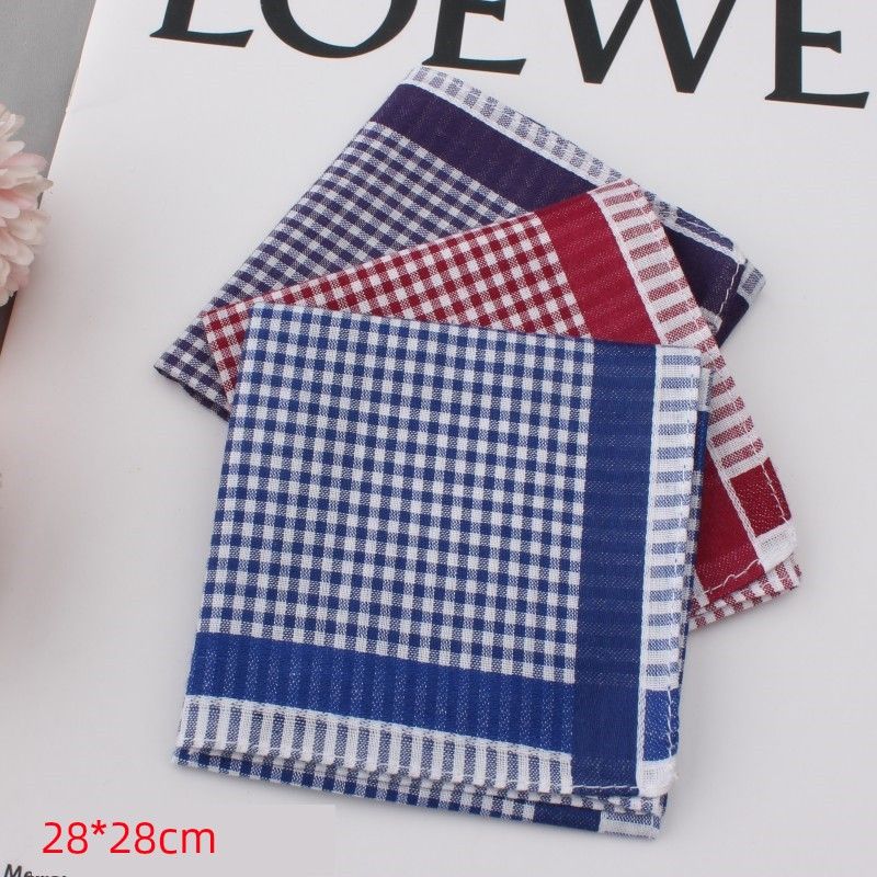 

3 шт. Маленький размер Тонкий тканевый мягкий носовой платок 28cm childhood small size 2 3 Pack