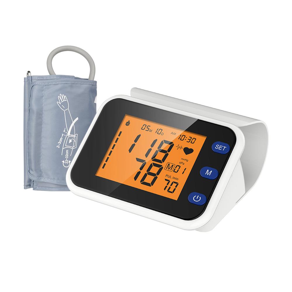 Smart Portable Blood Pressure Monitor Blood Pressure Machine Electric BP Monitors Digital Arm Sphygmomanometer Home Mercury Plastic