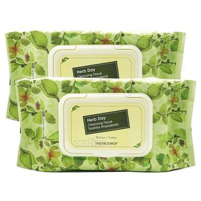 Fazzoletti detergenti Herb Day 70 fogli x 2, 2 pz.