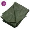 Vidaxl Plandeka, 180 G/M², 3X3 M, Zielona, Hdpe