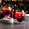 Molecular Gastronomy Transparent Cocktail Glass Drink Cup Funny Champagne Cup Juices Creative Goblet Home