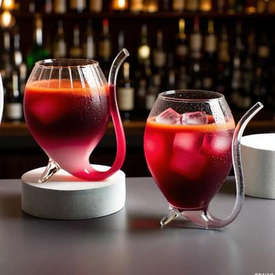 Molekulare Gastronomie Transparentes Cocktailglas Trinkbecher Lustiger Champagnerkelch Säfte Kreativer Kelch Zuhause
