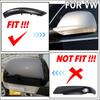 2Pcs Dynamic Steering Signal Led Light Rear View Mirror Indicating Flash For VW Volkswagen Touareg I MK1 7L Facelift 2007-2011