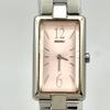 SEIKO Cut 9N4426 [Excellent Condition/ New Battery] Ladies' Watch, Pink, Glass, Silver, Square, 1F20-6H50