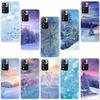 Landscape Winter Light Snow Luxury Phone Case For Xiaomi Poco X4 F4 GT X3 NFC X5 X6 X7 Pro 5G M5 M5S M3 F5 Mi F6 F3 F2 F1 Cover