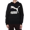 Puma Logo Pattern Hooded Long Sleeve Sweatshirt Women sweatshirt 578339-01