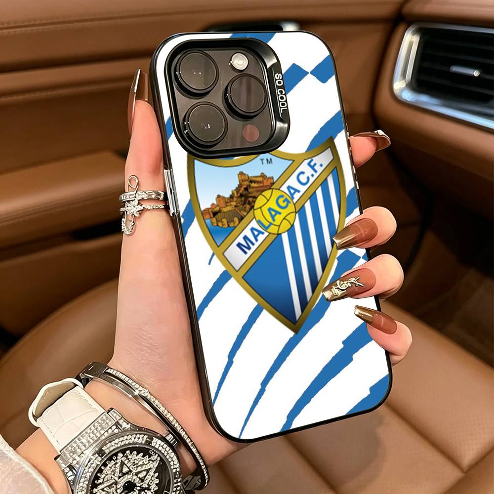 Cool M-Malaga -C-CF Phone Case For iPhone 17,16,15,14,13,12,11 Plus Pro Max Colored Silver Phone Case