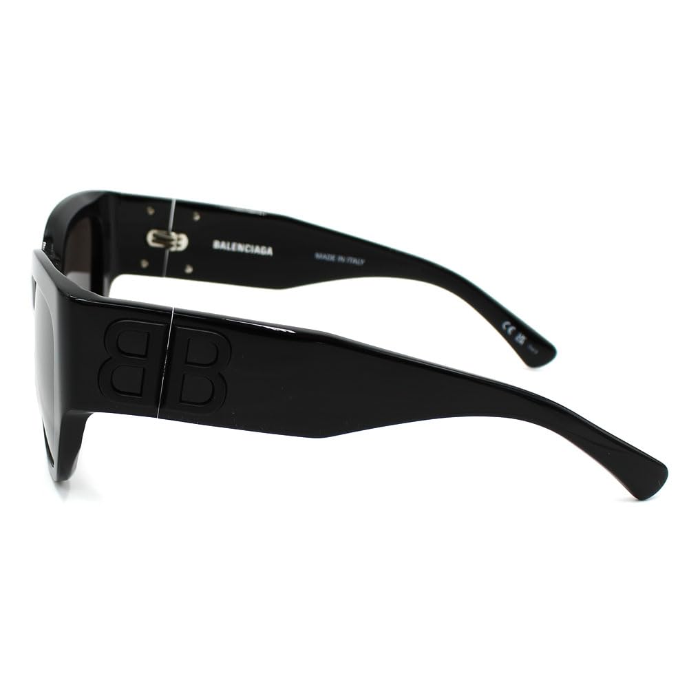 Balenciaga Asian Unisex BB0323SK-001 Sunglasses, Fit, Men's, Women's,