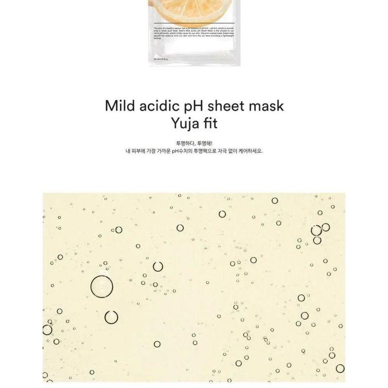 ABIB Mild Acidic pH Sheet Mask - 6 Types