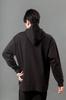 MIKASA Loose Pullover Size S Hoodie, Black, (Unisex) 2630-BKS