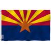 Anley Fly Breeze 3x5 stopová vlajka státu Arizona - Vlajky státu Arizona AZ Polyester