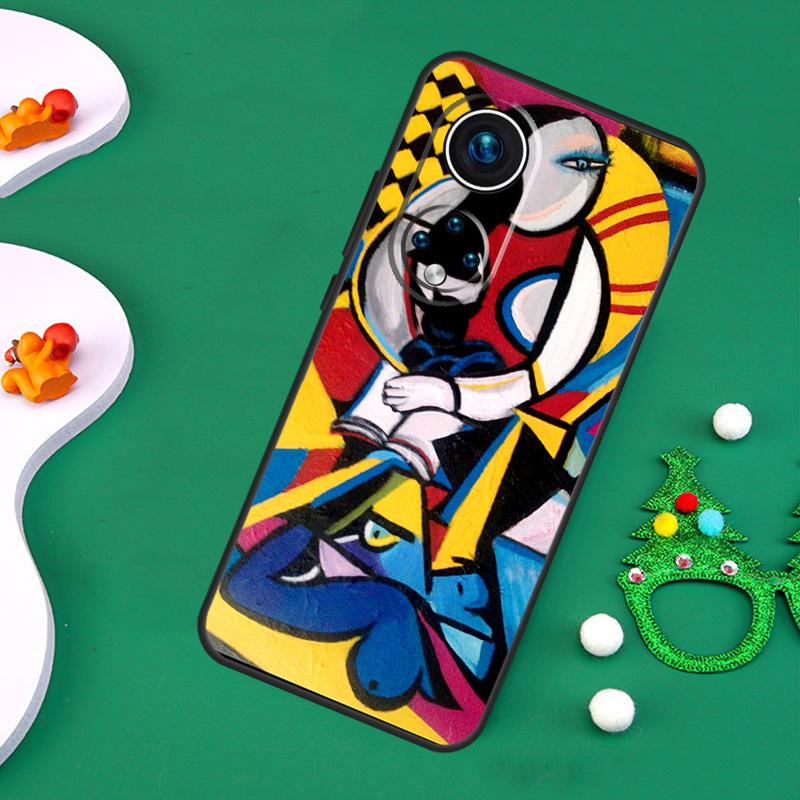 Picasso Abstract painting Art Case For Honor 200 Lite 50 70 90 X9c X9b X9a X8a X8b X7a X6a X8 X9 Magic 7 5 6 Pro Cover