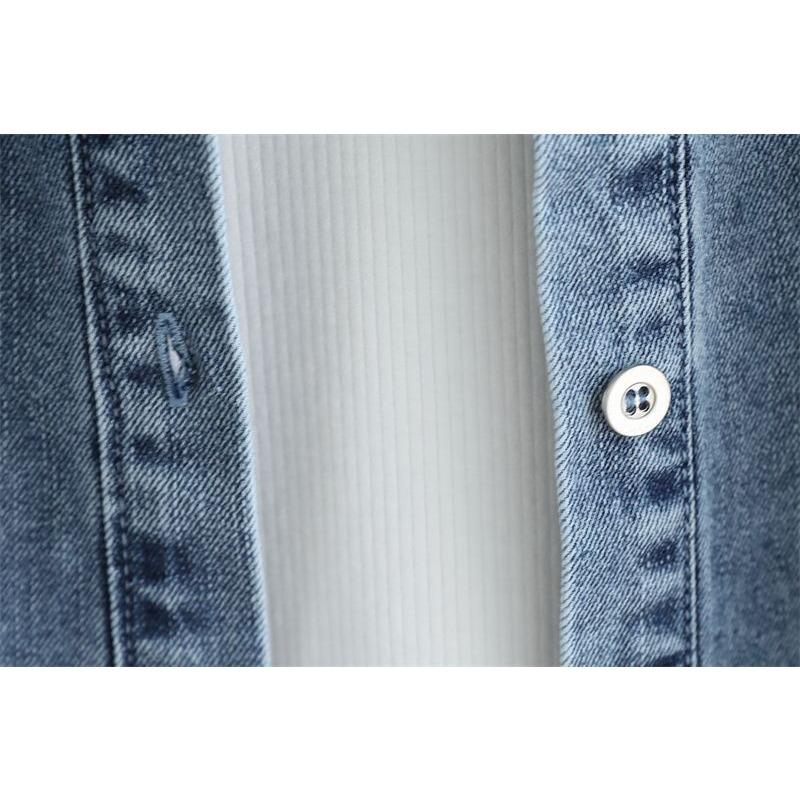 Women S Denim Long Sleeve Shirt Casual Outerwear