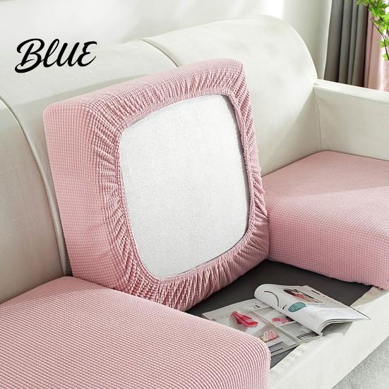 Protective Sofa Seat Slipcovers Stretchable Couch Cushion Cover Elastic Protector Washable Furniture Renovation Slipcover for Protection from Pets