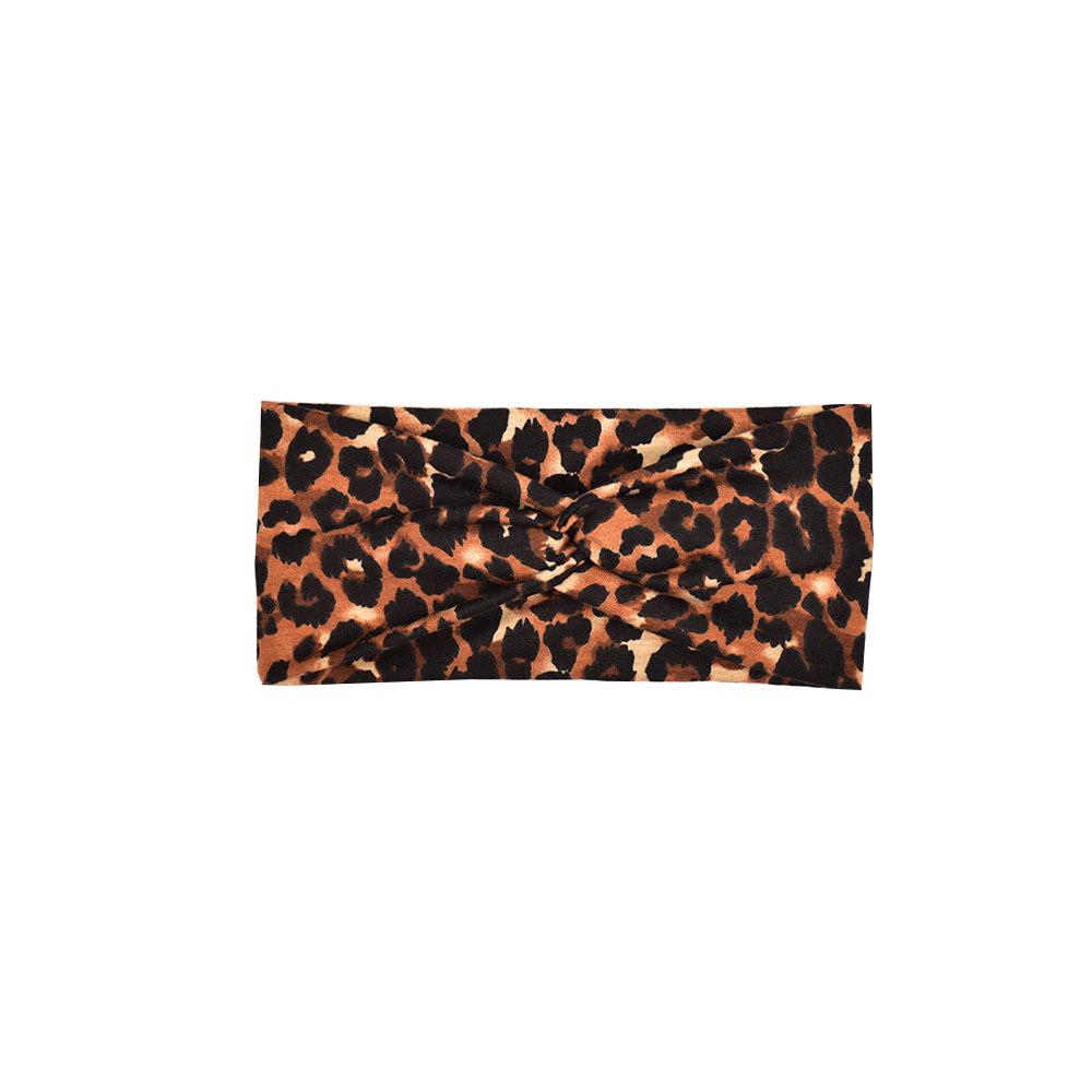 Printed Headband Sports Running Bohemian Face Wash Makeup Hair Cross Wide-brimmed Headband for Women