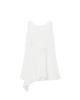 Miseki Seoul Billow Sheer Sleeveless One Piece Ivory