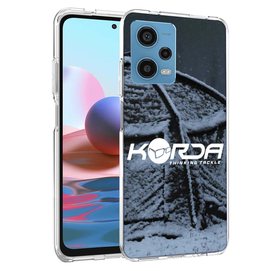 Korda Fishing Tackle Case for Xiaomi Redmi Note 12 Pro 11 Pro Plus 12S 11S 11T 11E 10 5G 10S 9S 9T 9 8T 8 7 Phone TPU Clear Cove