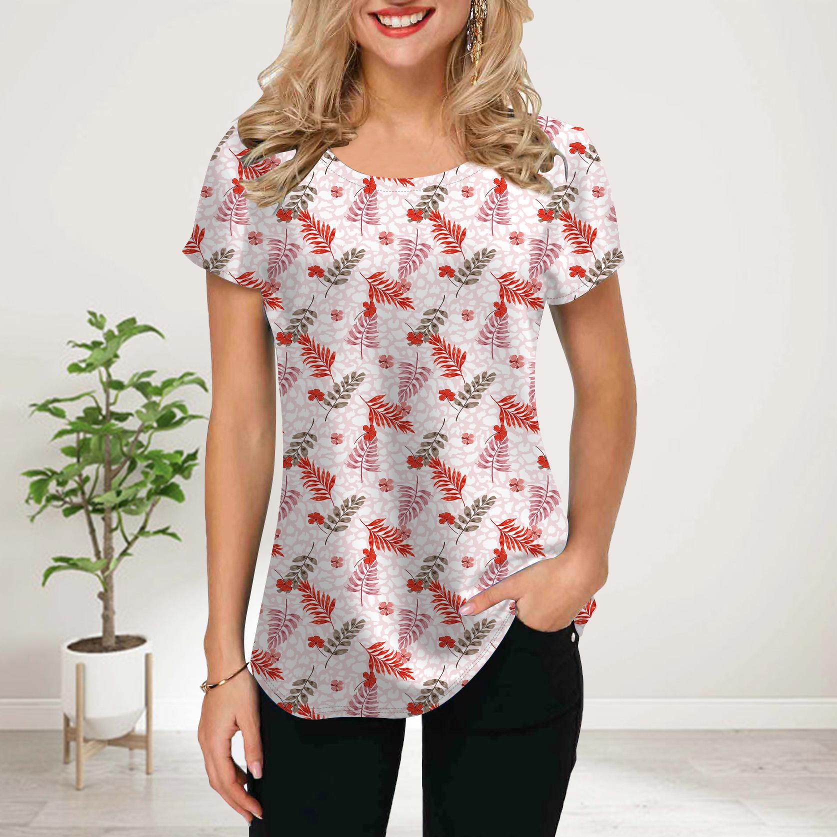 

Женская летняя футболка, черные футболки с короткими рукавами и принтом бабочки, повседневные топы с принтом 8XL розовый