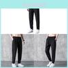 Mens Summer Lightweight Slim Fit Joggers With Elastic Waist For Casual Wear