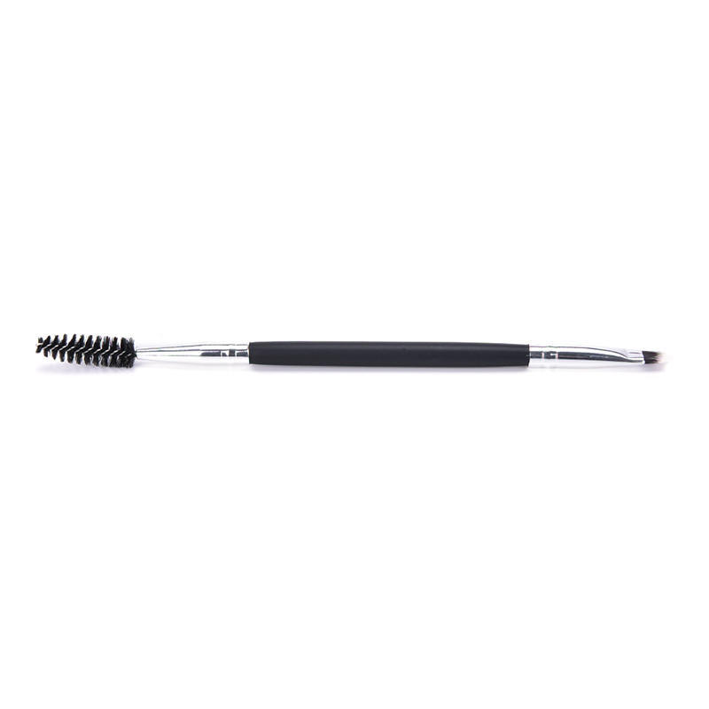 1 Pack Makeup Tool Handle Dual Brow Brush