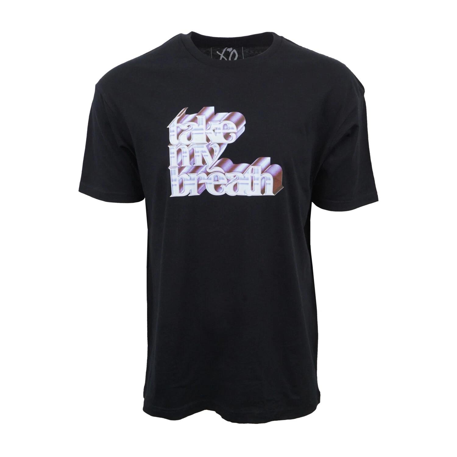 Unisex Adult Casual Graphic XO THE WEEKND TAKE MY BREATH AWAY T SHI... S