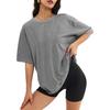 European & American Plus-Size Loose Short Sleeve Women's Round Neck T-Shirt - Spring & Summer Style