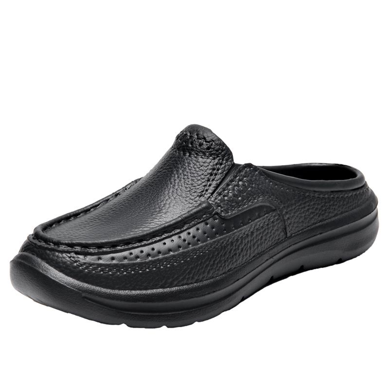 Indoor Sandals Men Slipper for Men Office Slippers Walk Around Home Sliders Mens Shoe Living Room Slippers Men’s Flip Flop