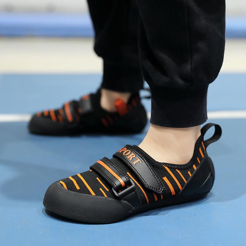 Kletterschuhe für Kinder Hallenkletterschuhe für Jungen Mädchen Outdoor Anfänger Einsteiger Klettertrainingsschuhe